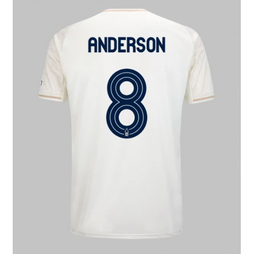 Koszulka piłkarska Nottingham Forest Elliot Anderson #8 Strój wyjazdowy 2025-26 tanio Krótki Rękaw Koszulka piłkarska Nottingham Forest Elliot Anderson #8 Strój wyjazdowy 2025-26 tanio Krótki Rękaw